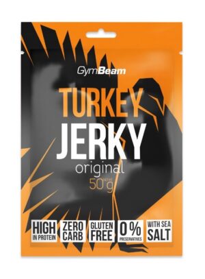 Turkey Jerky – GymBeam 50 g Original odhadovaná cena: 3,95 EUR
