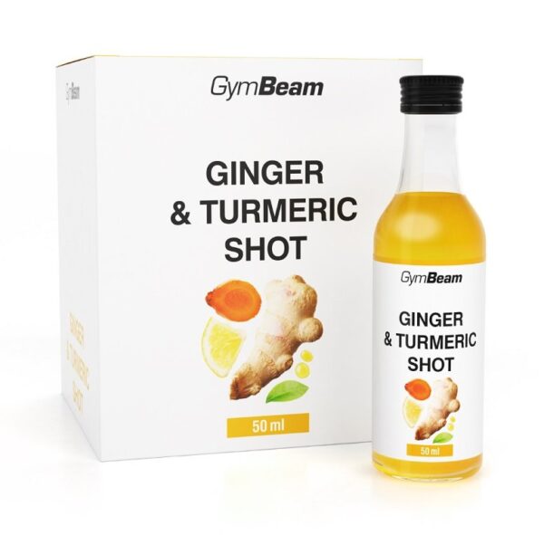 Ginger and Turmeric Shot – GymBeam 50 ml. odhadovaná cena: 1,70 EUR