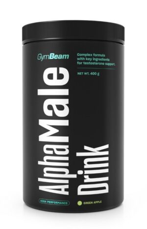 AlphaMale Drink – GymBeam 400 g Green Apple odhadovaná cena: 17,90 EUR