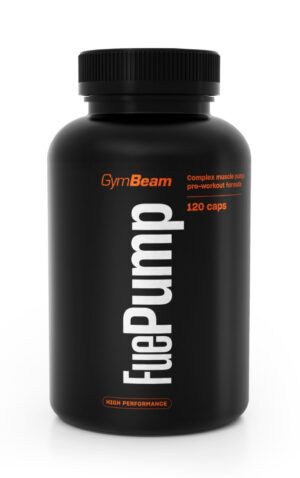 FuePump – GymBeam 120 kaps. odhadovaná cena: 12,90 EUR