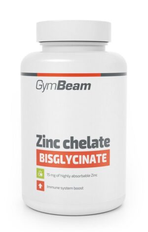 Zinc Chelate Bisglycinate – GymBeam 90 kaps. odhadovaná cena: 5,95 EUR