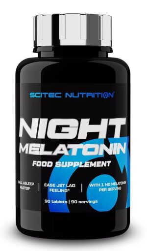 Night Melatonin – Scitec Nutrition 90 tbl. odhadovaná cena: 9,90 EUR