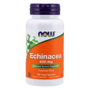 NOW Echinacea Třapatka 400 mg 100 kaps. odhadovaná cena: 9.95 EUR