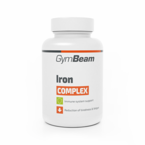 GymBeam Iron complex 120 kaps. bez príchute odhadovaná cena: 5.95 EUR