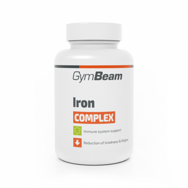 GymBeam Iron complex 120 kaps. bez príchute odhadovaná cena: 5.95 EUR