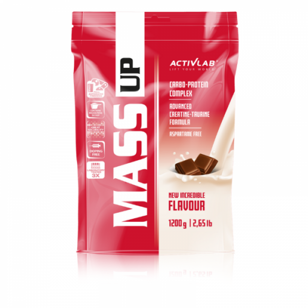 Activlab Mass Up 5000 g vanilka odhadovaná cena: 32.95 EUR