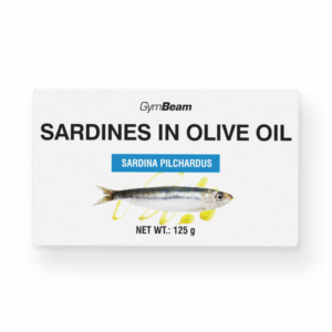 GymBeam Sardinky v olivovom oleji 10 x 125 g odhadovaná cena: 11.95 EUR