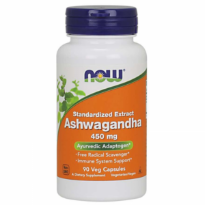 NOW Foods Ashwagandha 450 mg 90 kaps. odhadovaná cena: 9.95 EUR