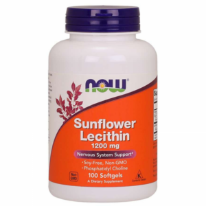 NOW foods Sunflower Lecithin 1200mg 100 kaps. odhadovaná cena: 8.5 EUR