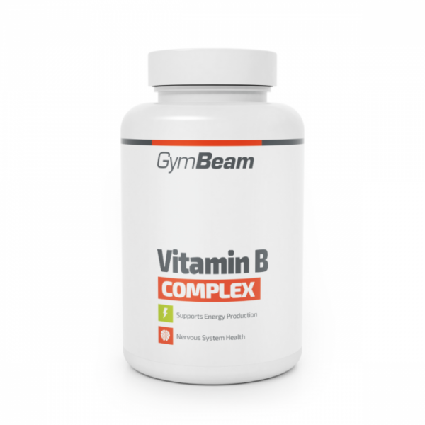 GymBeam Vitamín B Complex 120 tab. bez príchute odhadovaná cena: 4.95 EUR