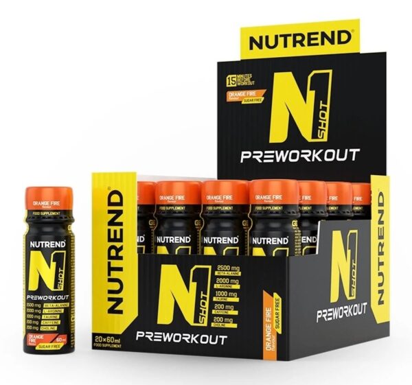 N1 Pre-Workout Shot – Nutrend 20 x 60 ml. Cherry Crush odhadovaná cena: 37,90 EUR