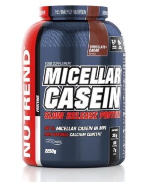 Micellar Casein – Nutrend 900 g Čokoláda+Kakao odhadovaná cena: 41,90 EUR