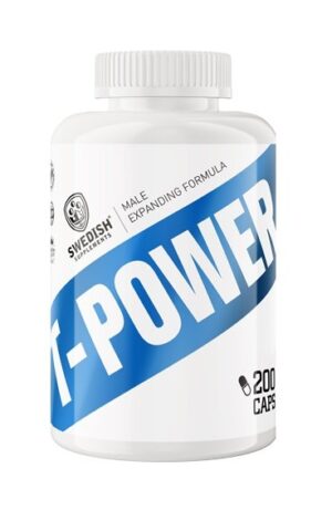 T-Power – Swedish Supplements 200 kaps. odhadovaná cena: 33,90 EUR