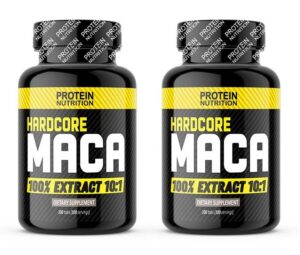 1+1 Zadarmo: Hardcore Maca – Protein Nutrition 100 tbl. + 100 tbl. odhadovaná cena: 29,90 EUR