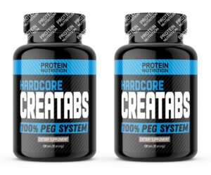 1+1 Zadarmo: Hardcore CreaTabs – Protein Nutrition 100 tbl. + 100 tbl. odhadovaná cena: 26,90 EUR
