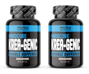 1+1 Zadarmo: Hardcore Krea-Genic – Protein Nutrition 100 kaps. + 100 kaps. odhadovaná cena: 29,90 EUR