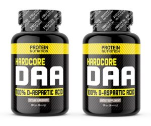1+1 Zadarmo: Hardcore DAA – Protein Nutrition 100 kaps. + 100 kaps. odhadovaná cena: 29,90 EUR