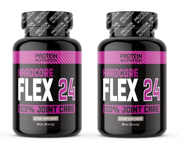 1+1 Zadarmo: Hardcore Flex 24 – Protein Nutrition 100 tbl. + 100 tbl. odhadovaná cena: 29,90 EUR