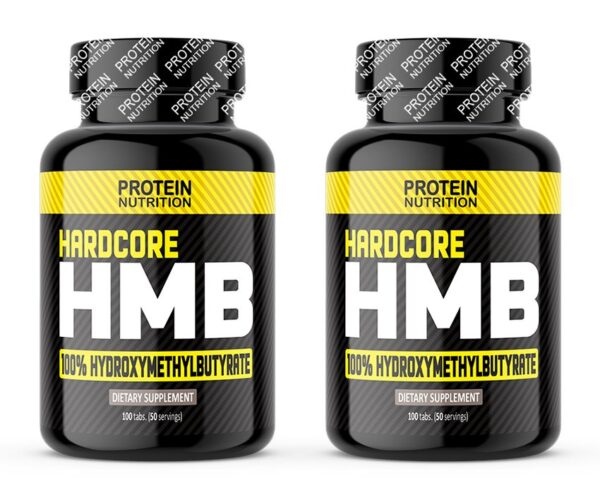 1+1 Zadarmo: Hardcore HMB – Protein Nutrition 100 tbl. + 100 tbl. odhadovaná cena: 29,90 EUR
