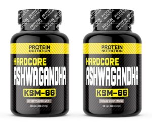 1+1 Zadarmo: Hardcore Ashwagandha – Protein Nutrition 100 kaps. + 100 kaps. odhadovaná cena: 39,90 EUR
