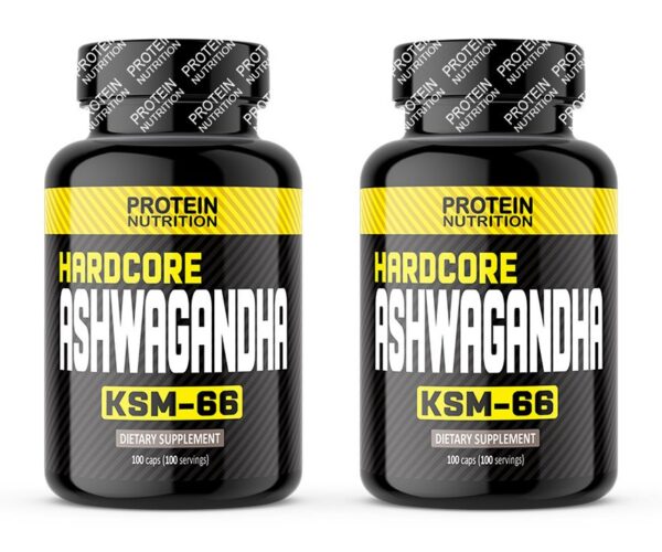 1+1 Zadarmo: Hardcore Ashwagandha – Protein Nutrition 100 kaps. + 100 kaps. odhadovaná cena: 39,90 EUR
