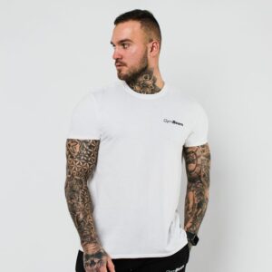 GymBeam Tričko Basic White  S odhadovaná cena: 9.95 EUR