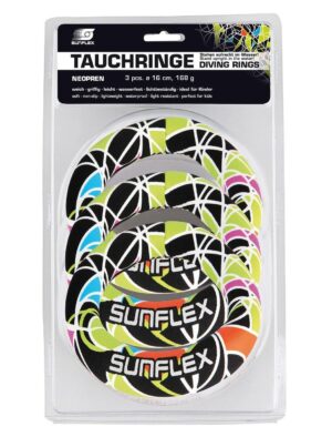 Sunflex Neoprene Diving Rings , Potápačské krúžky, Velikosť: Univerzálna veľkosť odhadovaná cena: 17.95 EUR (€)