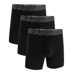 Under Armour Pánske boxerky M Perf Cotton 6in 3pack Black  MM odhadovaná cena: 39.95 EUR