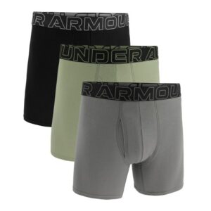 Under Armour Pánske boxerky Perf Cotton 6in 3Pack Green  SS odhadovaná cena: 39.95 EUR