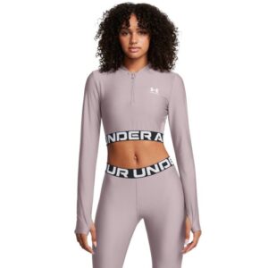 Under Armour Dámsky top HeatGear Rib 1/4 Zip LS Grey  XLXL odhadovaná cena: 46.95 EUR