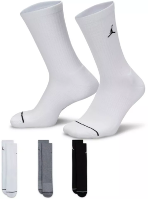 Nike Jordan Everyday Crew Socks 3 pairs , Ponožky, Velikosť: L odhadovaná cena: 22.95 EUR (€)