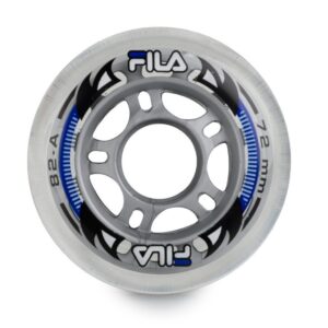 Fila Wheels 72mm 82A Set 8pcs , Náhradné kolieska na in-line korčule, Velikosť: Univerzálna veľkosť odhadovaná cena: 24.95 EUR (€)