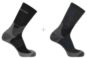 Salomon X Ultra Access Crew 2-Pack -44 EUR, Ponožky, Velikosť: 42-44 EUR odhadovaná cena: 16.95 EUR (€)