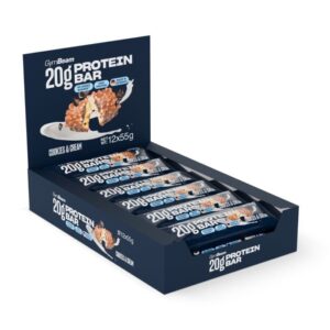 GymBeam 20 g Protein bar cookies & cream odhadovaná cena: 25 EUR