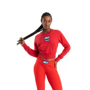 LABELLAMAFIA Dámska mikina Go On Red  MM odhadovaná cena: 38.95 EUR