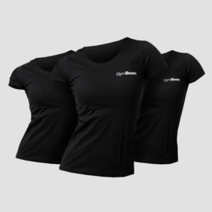 GymBeam Dámske tričko Basic 3Pack Black  XS – 3pack odhadovaná cena: 24.95 EUR
