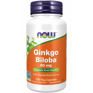 NOW Foods Ginkgo Biloba 60 mg odhadovaná cena: 11.5 EUR
