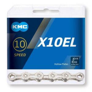 KMC X10EL Silver 10 Speed Chain , Reťaze, Velikosť: Univerzálna veľkosť odhadovaná cena: 34.95 EUR (€)