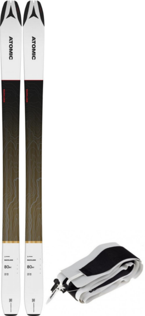 Atomic Backland 80 PT + Skin 78/80  cm, Skialp pásy, Velikosť: 170 cm odhadovaná cena: 399.95 EUR (€)
