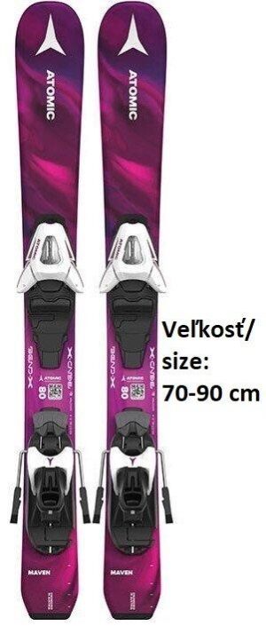 Atomic Maven Girl + C 5 GW , Detské lyže, Velikosť: 100 cm odhadovaná cena: 199.95 EUR (€)