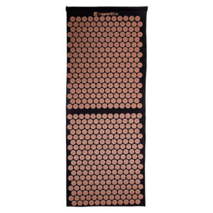 Akupresúrna podložka inSPORTline AKU-1000 125 x 50 cm čierna-mocha mousse odhadovaná cena: 27.9 EUR