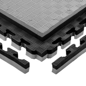 Puzzle tatami podložka inSPORTline Malmeida 100x100x4 cm šedo-čierna, vzor 5 prúžkov odhadovaná cena: 29.9 EUR