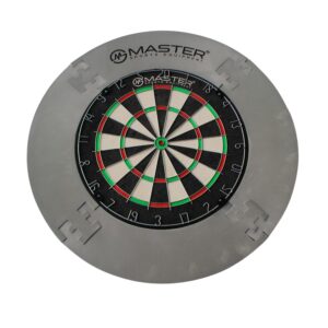 Akčný set – sisalový terč MASTER Grande Brazil 45 cm + okružie k terču MASTER – 4 dielne odhadovaná cena: 52.3 EUR