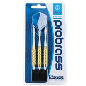 Šípky HARROWS Pro Brass softip 16g odhadovaná cena: 6.8 EUR