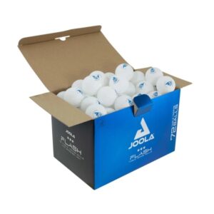Loptičky na stolný tenis JOOLA Flash *** 72 ks – biele odhadovaná cena: 116 EUR