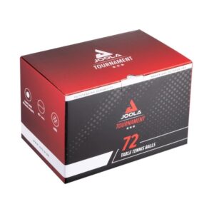 Loptičky na stolný tenis JOOLA Tournament *** 72 ks – biele odhadovaná cena: 35.2 EUR