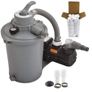 Akčný set – piesková filtrácia Expert – prietok 6.813 l/h + filtračná nápln AVENLI Fiber Ball 400g odhadovaná cena: 150 EUR