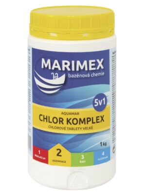 Bazénová chémia MARIMEX Komplex 5v1 1 kg odhadovaná cena: 12.2 EUR