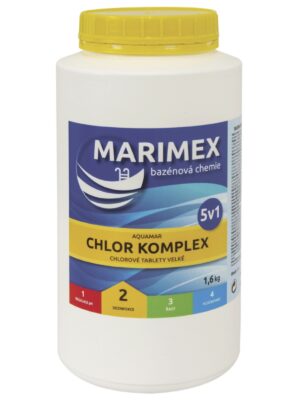 Bazénová chémia MARIMEX Komplex 5v1 1,6 kg odhadovaná cena: 17.9 EUR
