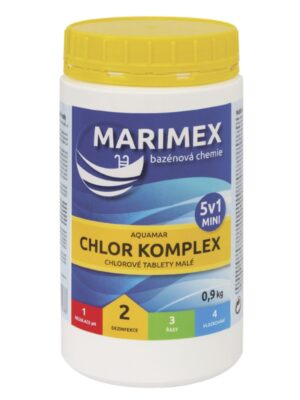 Bazénová chémia MARIMEX Komplex Mini 5v1 0,9 kg odhadovaná cena: 12.1 EUR